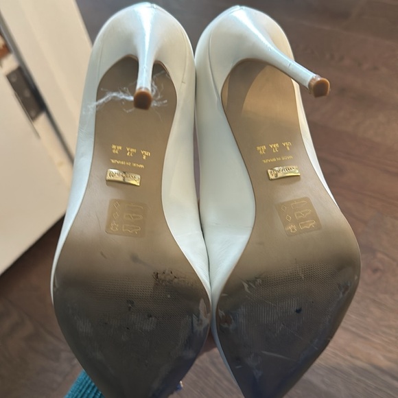 L’intervalle white leather pumps - Picture 3 of 3